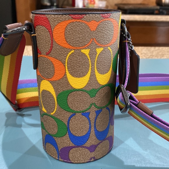 New Coach Water Bottle Crossbody - Picture 5 of 8